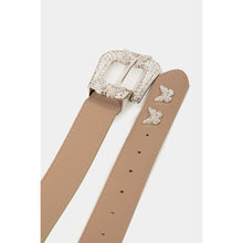 Load image into Gallery viewer, Butterfly Rhinestone Studded Belt