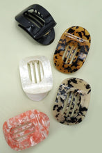 Load image into Gallery viewer, Jumbo Lay Flat Oval Hair Claw Clips Secure Styling | 40H993