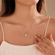 Load image into Gallery viewer, Gameday Sports Enthusiast Cross Necklace