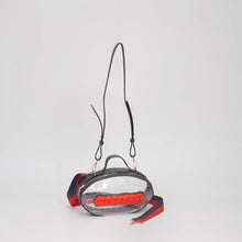 Load image into Gallery viewer, Clear Gameday Football Stitch Detail Crossbody Bag