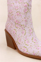Load image into Gallery viewer, DAYLA - [Open Sizing] Chic Floral Print Western Boots 