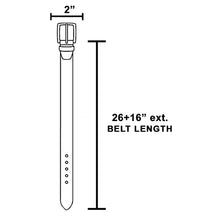 Load image into Gallery viewer, Western Longhorn Engraved Chain Belt