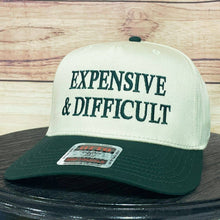 Load image into Gallery viewer, Expensive &amp; Difficult | LC Elizabeth Original | Embroidered Trucker Hat