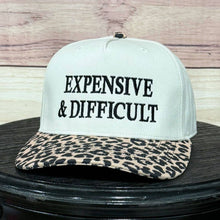 Load image into Gallery viewer, Expensive &amp; Difficult | LC Elizabeth Original | Embroidered Trucker Hat