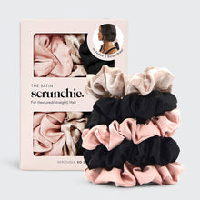 Load image into Gallery viewer, Satin Sleep Scrunchies 5pc - Assorted