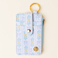 Load image into Gallery viewer, Keychain Wallet–Oh So Fancy Blue
