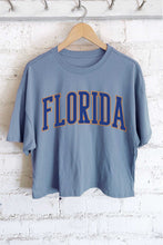 Load image into Gallery viewer, FLORIDA PUFF GRAPHIC LONG CROP TOP