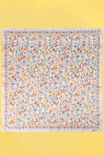 Load image into Gallery viewer, Floral Flower Silk Finish Bandana Scarf