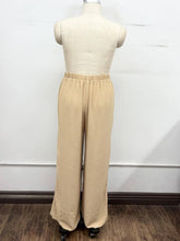 Load image into Gallery viewer, Plus Lace Panel Wide-Leg Pants 3