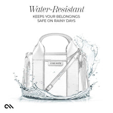 Load image into Gallery viewer, Clear Jelly Stadium Bag with Bow – Crossbody Purse