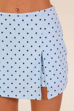 Load image into Gallery viewer, Polka Dot Front Slit Skort