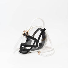 Load image into Gallery viewer, Clear Gameday Football Helmet Satchel/Crossbody Bag