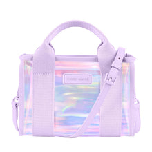 Load image into Gallery viewer, Clear Jelly Stadium Bag with Bow – Crossbody Purse