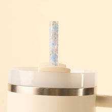 Load image into Gallery viewer, 40 oz Tumbler Straw Set-Secret Garden Blue