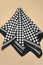 Load image into Gallery viewer, CHECKER PRINT BANDANA SCARF