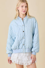 Load image into Gallery viewer, Pearl Quilted Jacket