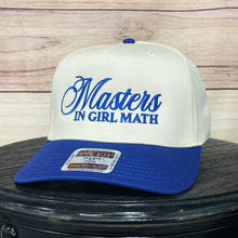 Load image into Gallery viewer, Girl Math | LC Elizabeth Original | Embroidered Trucker Hat