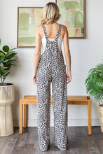 Load image into Gallery viewer, Animal Print Overall Jumpsuit J5891