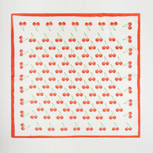 Load image into Gallery viewer, Cherry Fruit Print Bandana Scarf