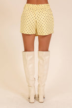 Load image into Gallery viewer, Polka Dot Front Slit Skort