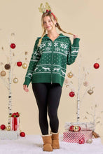 Load image into Gallery viewer, Xmas Zip-Up Jacket