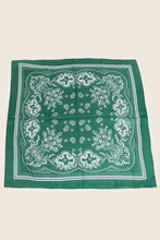 Load image into Gallery viewer, Light Paisley Design Square Bandana Scarf