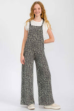 Load image into Gallery viewer, Animal Print Overall Jumpsuit J5891