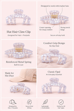 Load image into Gallery viewer, Hat Hair Claw Clip Opal