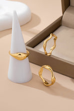 Load image into Gallery viewer, Multi-Band Statement Modern Stacked Wave Ring