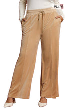 Load image into Gallery viewer, Plus Soft Rib Thermal Wide Leg Pants
