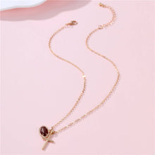 Load image into Gallery viewer, Gameday Sports Enthusiast Cross Necklace