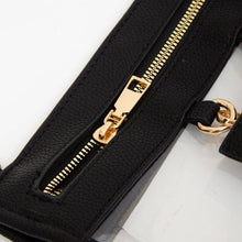 Load image into Gallery viewer, Clear Gameday Crossbody Bag With Sunglasses Holder
