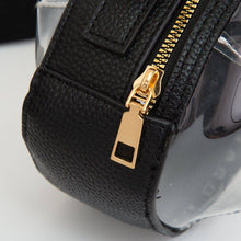 Load image into Gallery viewer, Clear Gameday Football Stitch Detail Crossbody Bag