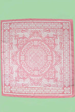 Load image into Gallery viewer, PAISLEY PINK SILKY FEEL BANDANA SCARF | 40SC629