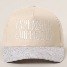 Load image into Gallery viewer, EXPENSIVE and DIFFICULT Embroidered Trucker Hat