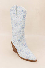 Load image into Gallery viewer, DAYLA - [Open Sizing] Chic Floral Print Western Boots 