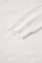 Load image into Gallery viewer, FOOTBALL Crewneck Sweatshirt: White / L