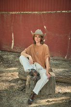 Load image into Gallery viewer, Studded High Low Oversized Tee