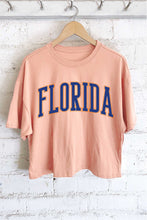 Load image into Gallery viewer, FLORIDA PUFF GRAPHIC LONG CROP TOP