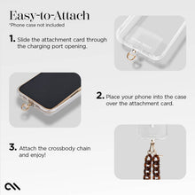 Load image into Gallery viewer, Tortoiseshell Chain Phone Crossbody