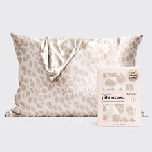 Load image into Gallery viewer, Satin Pillowcase Standard - Leopard