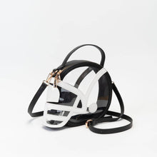Load image into Gallery viewer, Clear Gameday Football Helmet Satchel/Crossbody Bag
