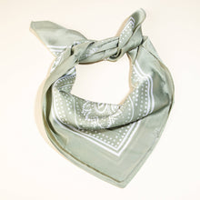 Load image into Gallery viewer, Light Paisley Design Square Bandana Scarf