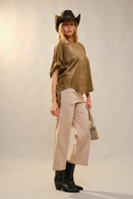 Load image into Gallery viewer, Studded High Low Oversized Tee