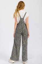 Load image into Gallery viewer, Animal Print Overall Jumpsuit J5891