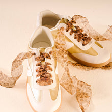 Load image into Gallery viewer, Step It Up Shoelaces-Sheer Cheetah